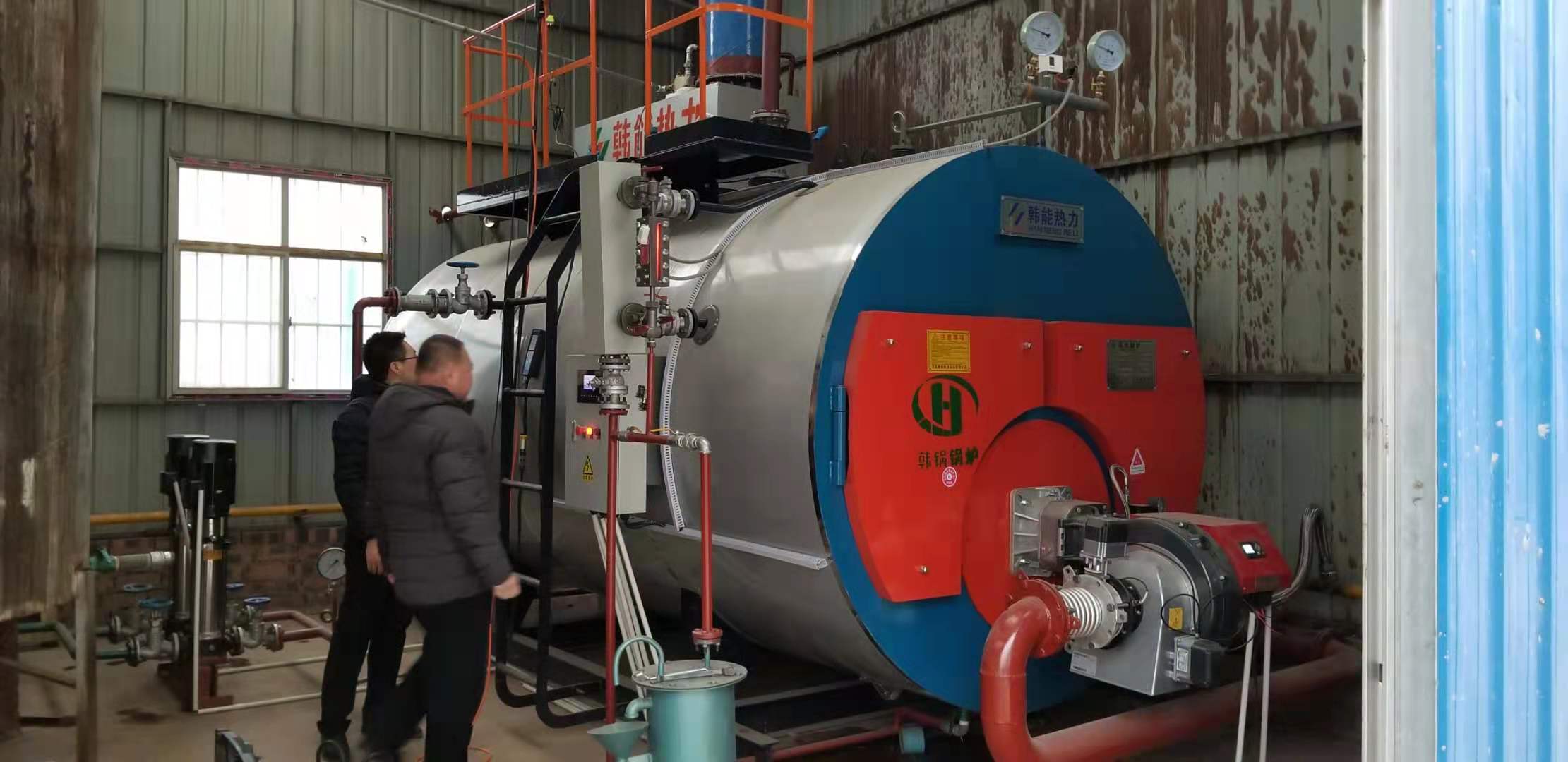 河南涛涛包装有限公司2T低氮30mg燃气蒸汽锅炉